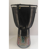 Wooden Djembe 14'' - μαύρο |  Djembes στο Pegasus Music Store